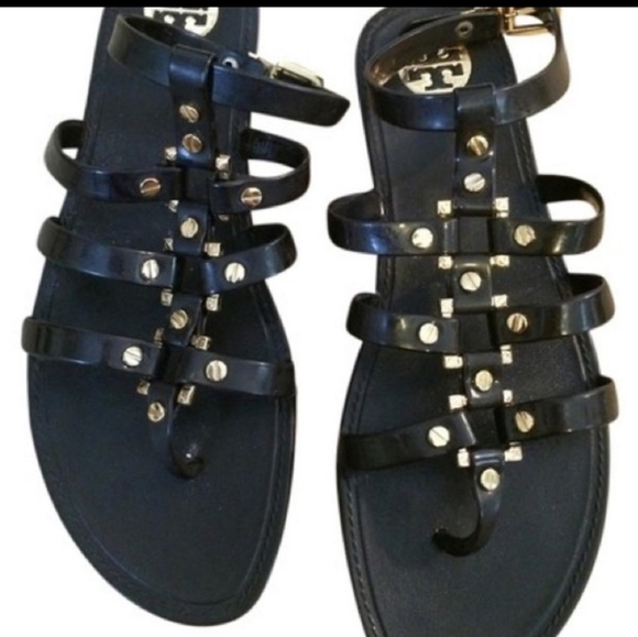 Rare Tory Burch Jelly Vaughn gladiator sandles - Picture 4 of 4